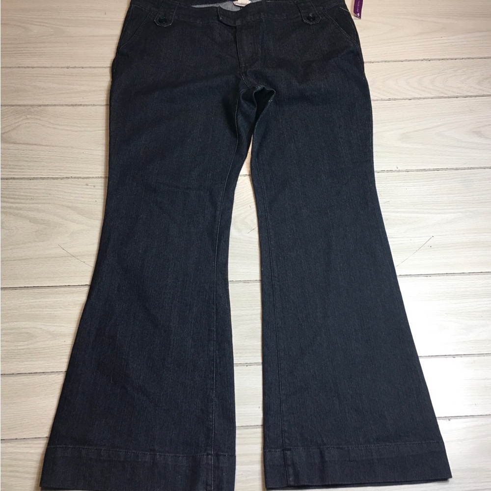 Beverly Drive Jeans Women Bootcut Size 16W Denim Blue NWT